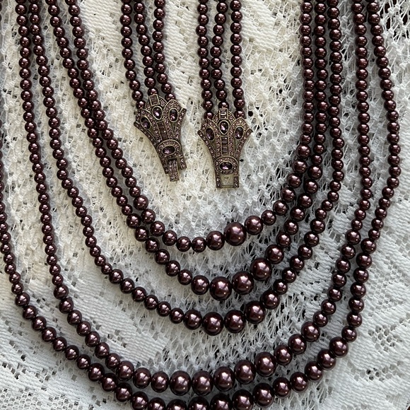 Heidi Daus 🆕 Age of Elegance Necklace & 2 bracelets set in original box - Picture 5 of 7